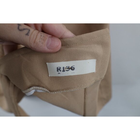 Vintage 70s Streetwear Mens Medium Knit Camp Collar Short Sleeve Button Shirt - Picture 8 of 15